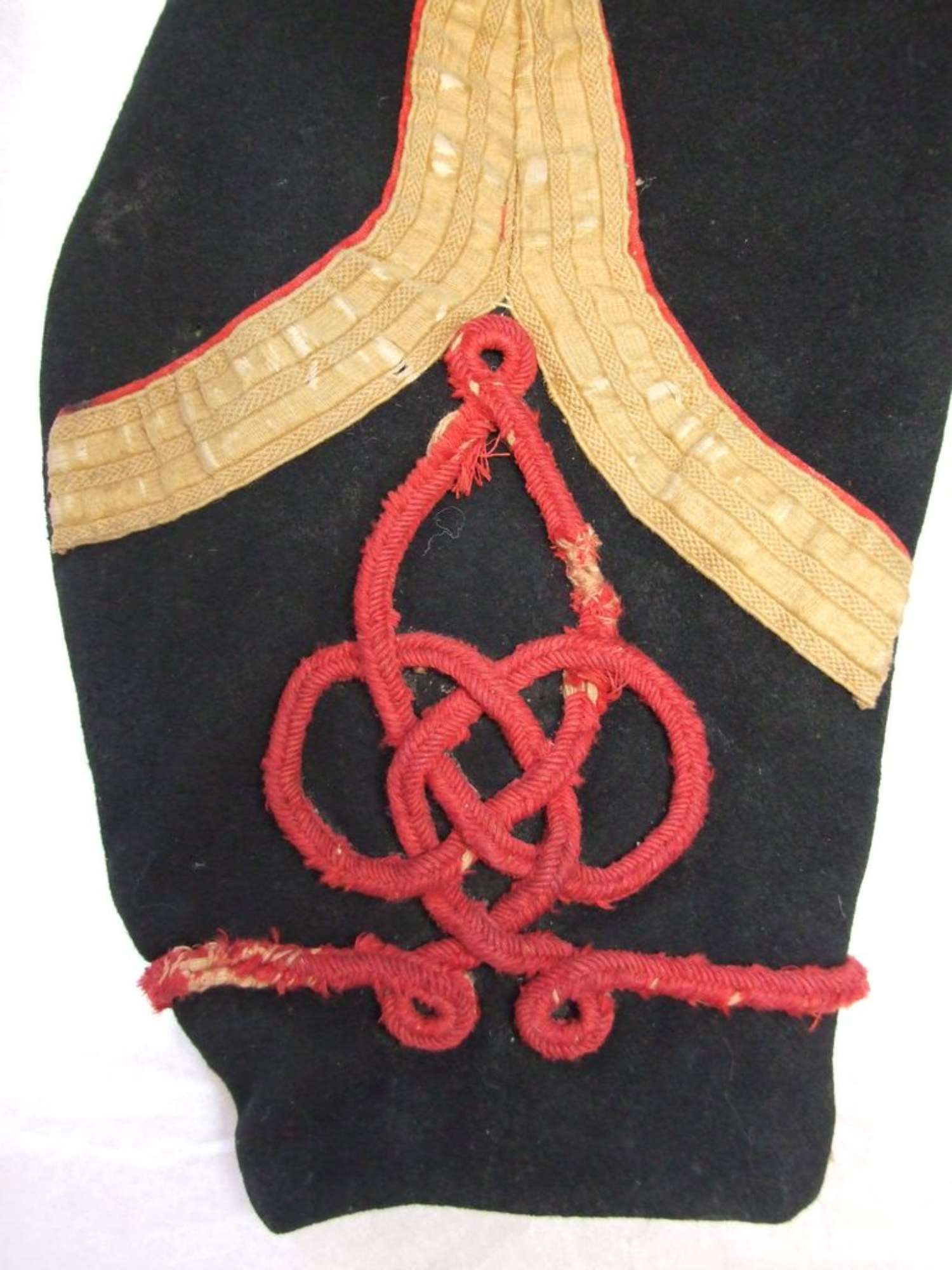 manica destra prima del restauro